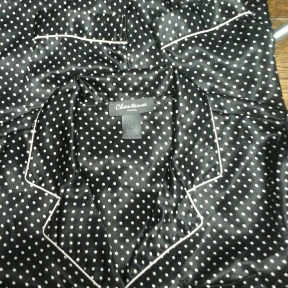 Satin Pajama Top ~ NWOT - Picture 2 of 3